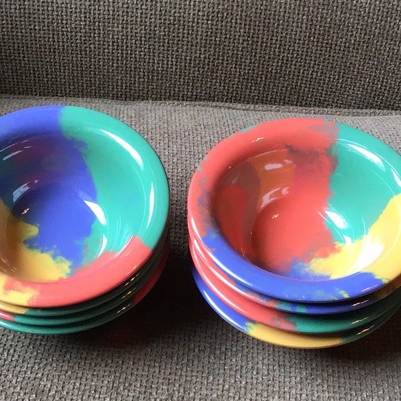 G.E.T. Dining Melamine Bowls Multi Colored Poshmark